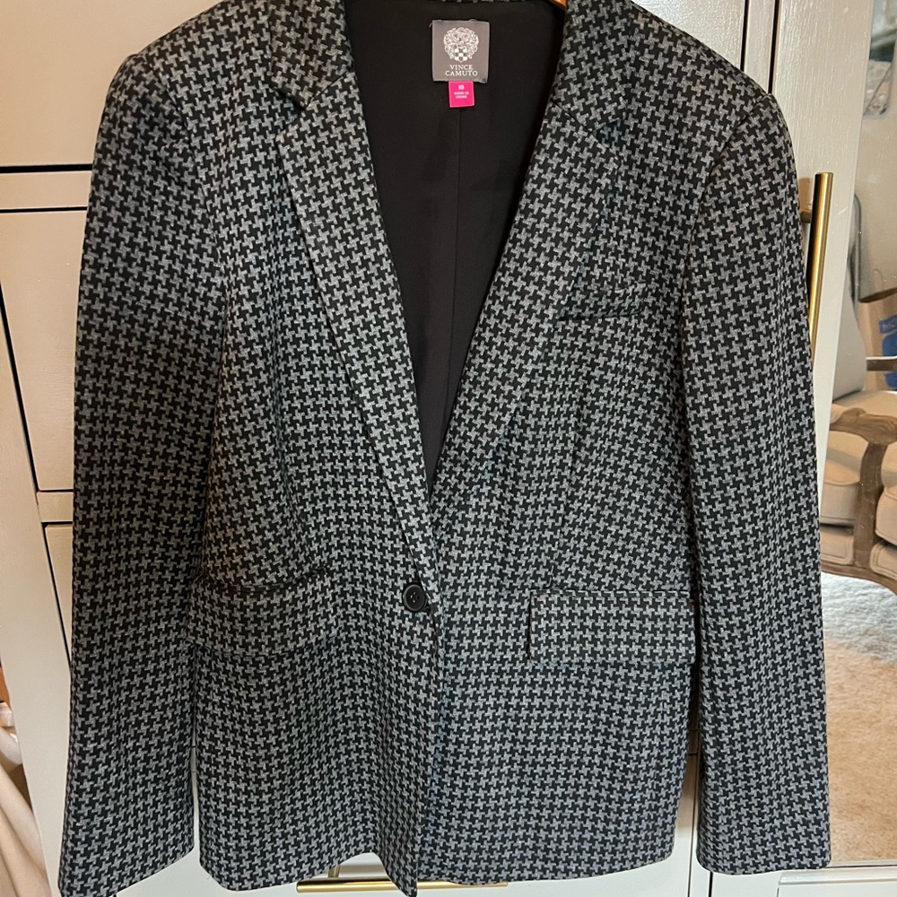 Vince Camuto Houndstooth Blazer